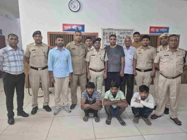 GRP caught the robbery accused in 12 hours