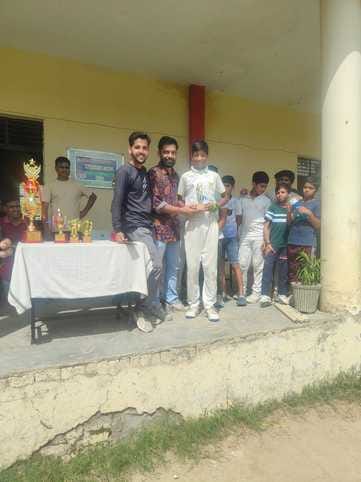 JSM won the trophy by defeating Taps by 53 runs.