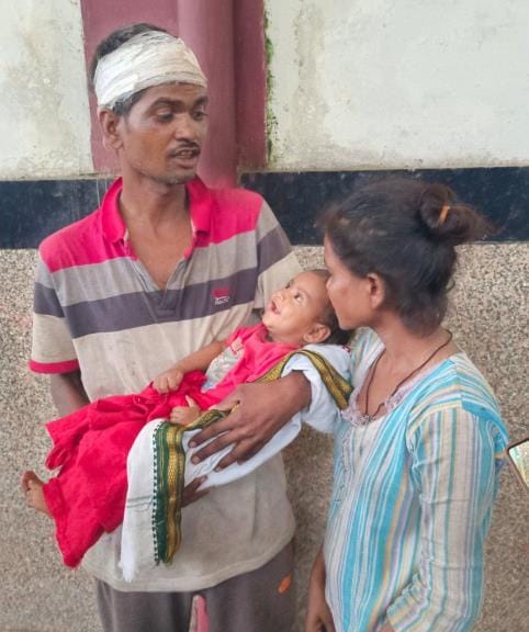 God heard Pooja's request, Saraswati returned to her mother's lap