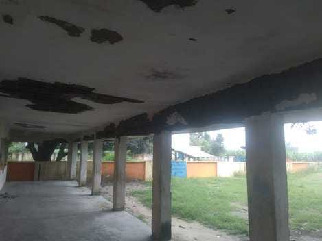 The dilapidated building was not repaired, the children were sent to another school