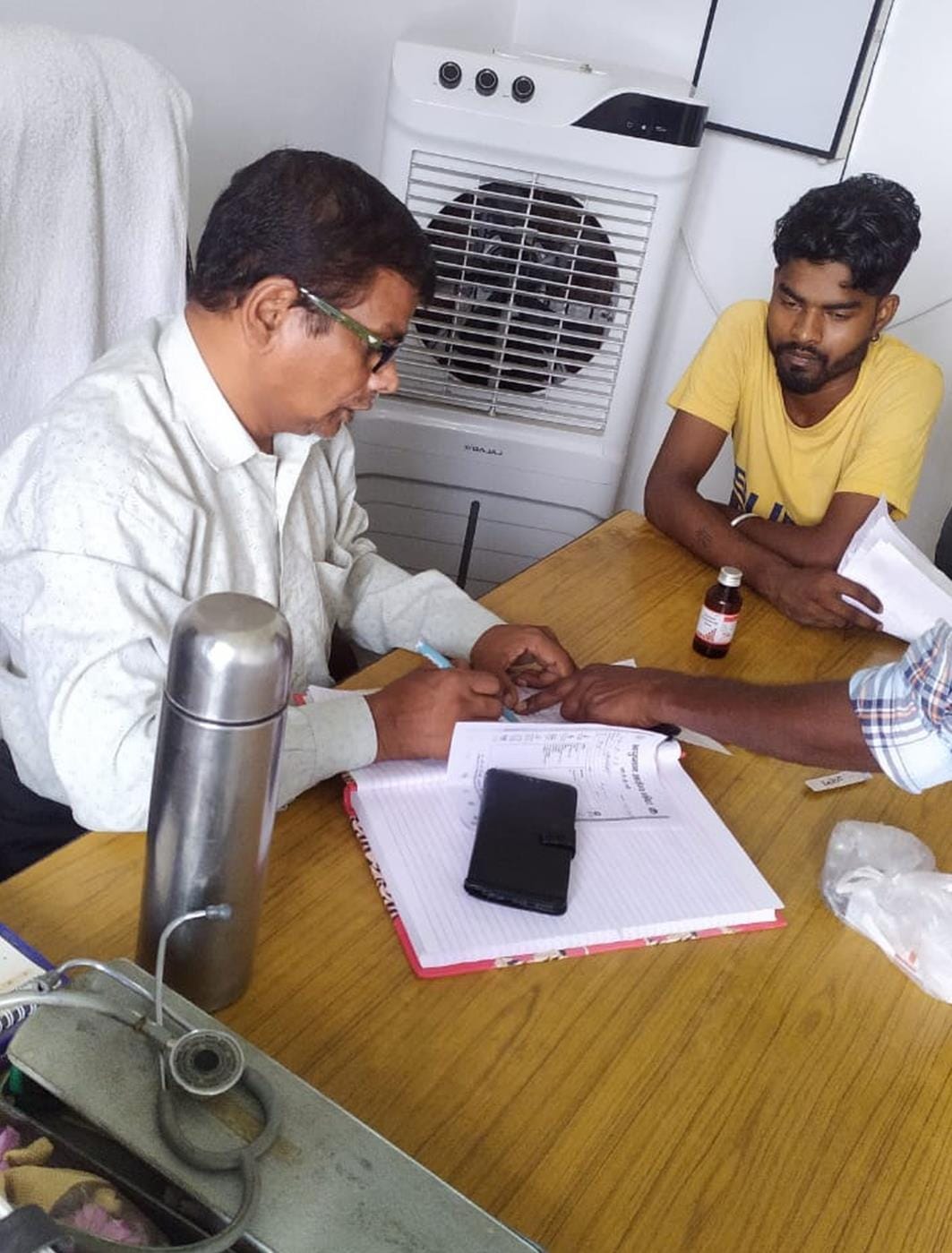 Performance assessment of patients with fever