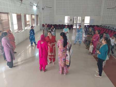 Elected women representatives were informed about the techniques of effective communication