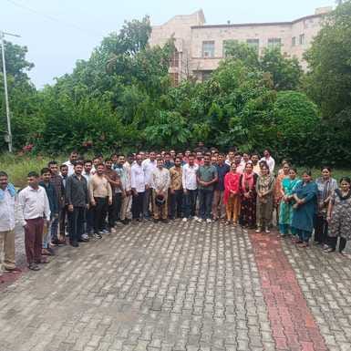 Employees of CDLU mobilized for job security, expressed displeasure