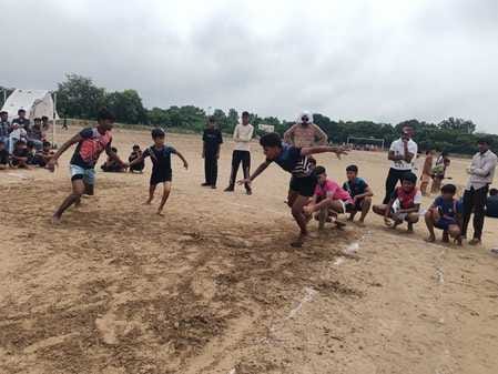 District level sports competition begins