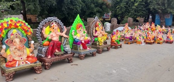 Ganpati will be installed from tomorrow, demand for small clay idols is high