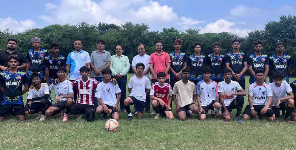 Haryana winner in girls football under-17