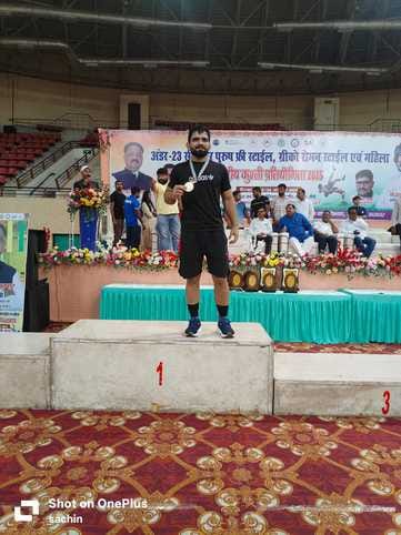 Ritauli wrestler Sachin won gold medal in national competition