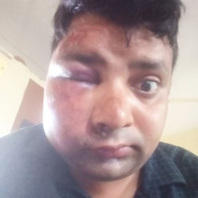 BSF jawan accused village head and brother of beating him