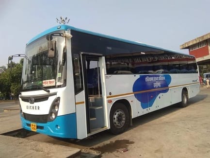 Now the residents of Asandh will enjoy travelling to Delhi in AC bus