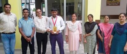 City Sports: Aryan secured first position in 80 kg weight category