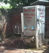 Dirty water and mosquitoes found in water cooler of roadways workshop