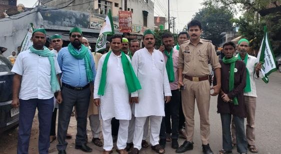 Farmers were put under house arrest and were prevented from going to Mahapanchayat in Delhi