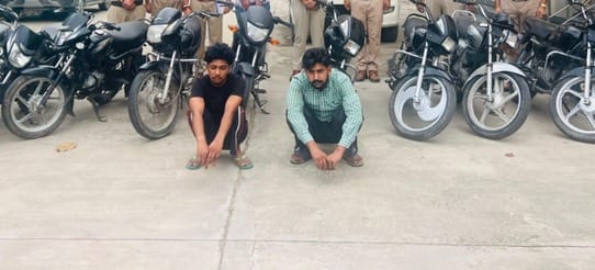 Two members of bike thief gang arrested, sent to jail