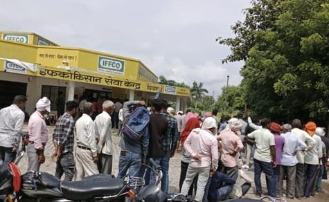 Demand for urea increased again after rain, farmers standing in line for fertilizer