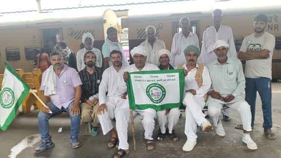 Farmers participated in Kisan Mahapanchayat