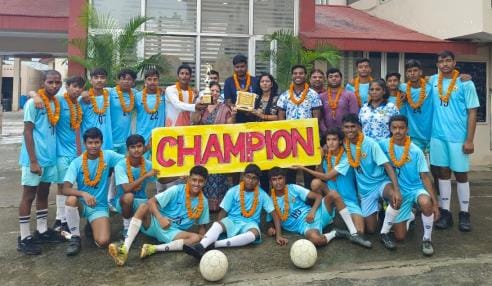 KDMA International School team won the football match