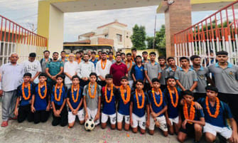 Gurukul Kharkali won the football competition