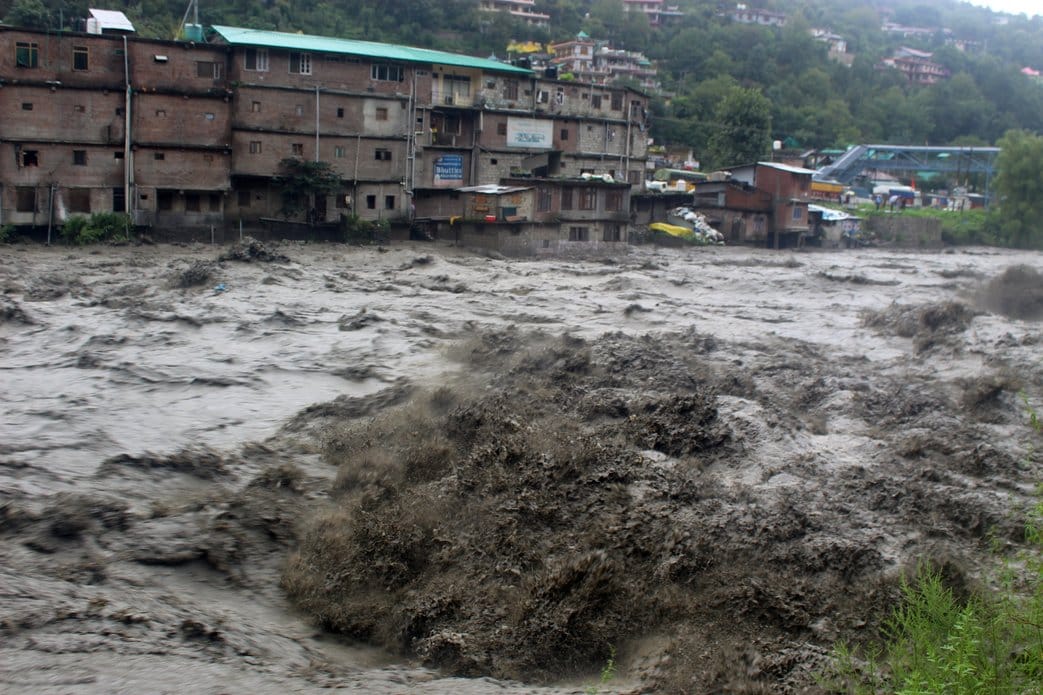 There is devastation all around, somewhere roads are broken, somewhere bridges are washed away