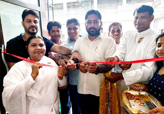 45 people donated blood at Brahma Kumari Ashram