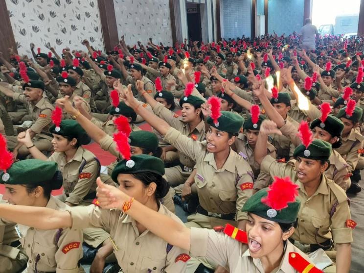 ATC camp of NCC cadets started at Lord Buddha PG College