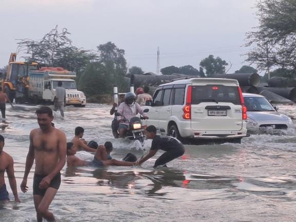 Survey of flood affected areas started, hundreds of acres of crops destroyed