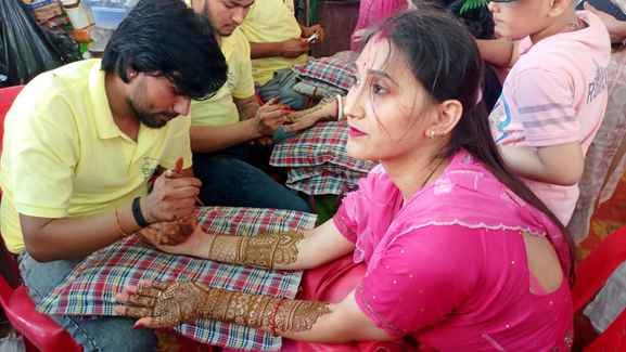Hartalika Teej today... buy jewelry and makeup items