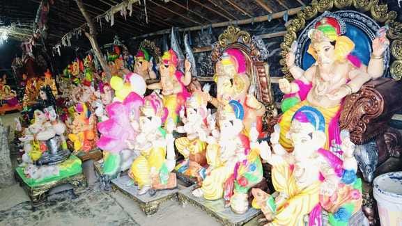 Doors decorated to welcome Bappa, Ganesh Chaturthi celebrations begin today
