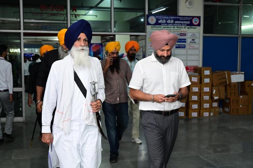 Jhinda inspected Miri-Piri Medical College and Hospital