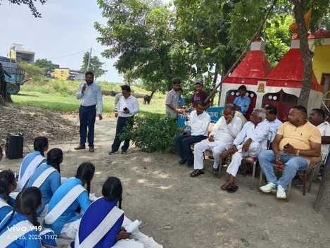 Filaria medicine was administered by organizing a camp in the municipality