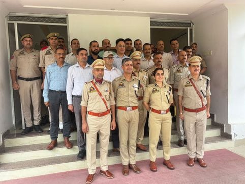 Udhampur, Officers Promote, DIG gave Honor