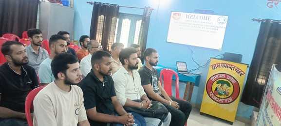 Special training on disaster management is being given to volunteers and youth