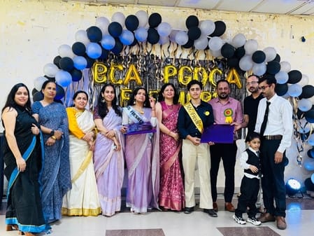 Piyush was made Mr. Fresher and Mahima was made Miss Fresher