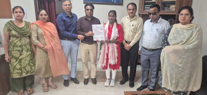 Student Tamanna passed the UGC NET exam