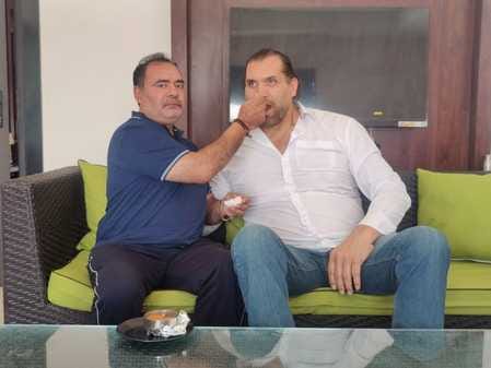 Wished The Great Khali a happy birthday: Amit Swami