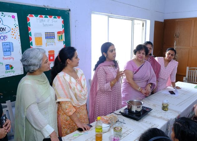 Teach students how to preserve food