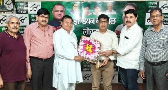Bharat Nagpal became INLD Urban District Vice President