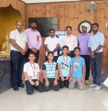 65 players of DAV School selected for state level competition