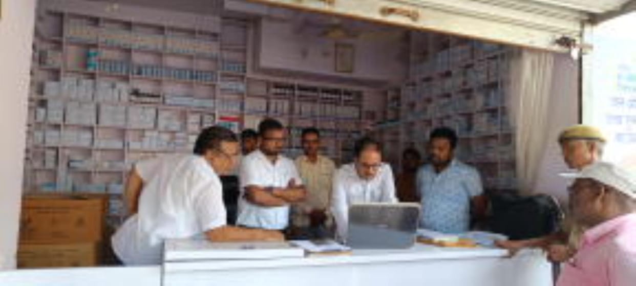 Jan Aushadhi Kendra inspected, samples of five medicines taken