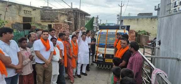 Inaugurated schemes worth 27 lakhs in Bahadurpura