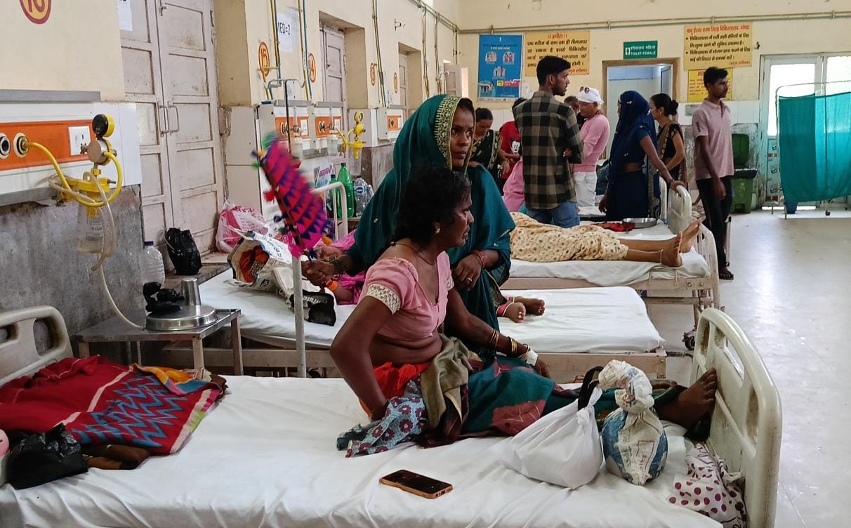 280 patients suffering from fever reached OPD, three were admitted