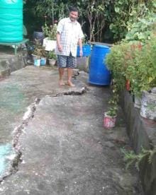 Compensation sought for a house in danger