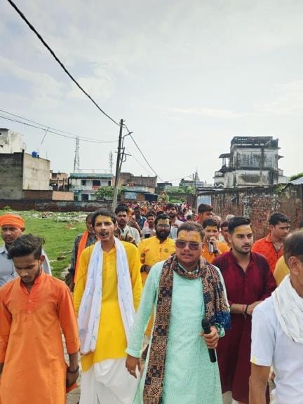The grand Ramdol procession started with great fanfare