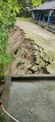 Nalwadi-Talmehra Jhol road remained closed for the second day as well