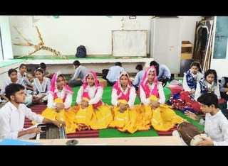 Model Sanskriti School became champion in Kala Utsav