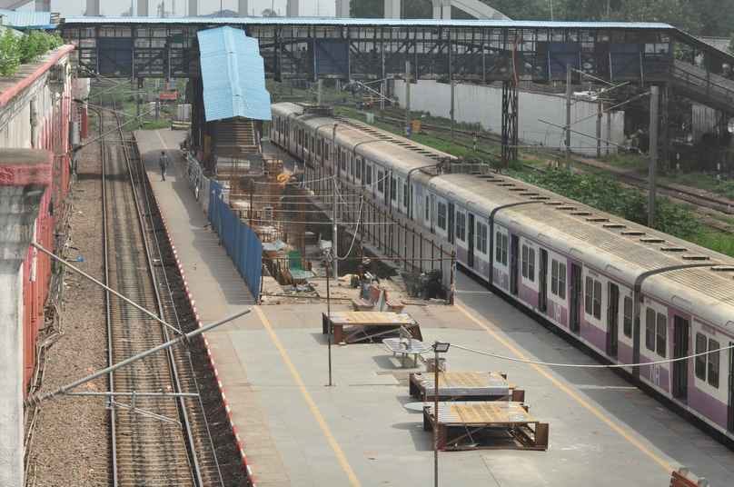 The platform shed was removed a year ago... work has not started