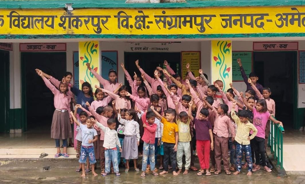 Children learnt directions while playing