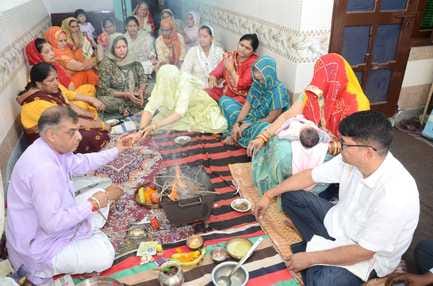 After 22 years the couple was blessed with a daughter