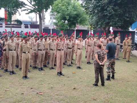 Cadets were given information about Param Vir Chakra winners