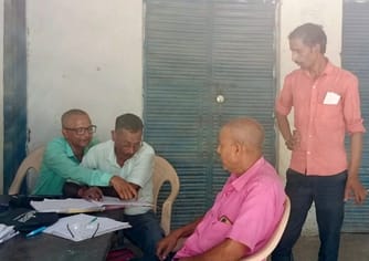Kanungo verified the fertilizer at the committee's warehouse