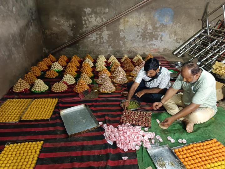 56 types of laddus will be offered to Ganpati
